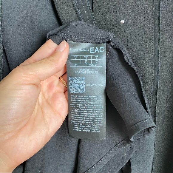 GUESS NWT Lita Studded Flyaway Midi Skirt size 6 - Picture 9 of 12